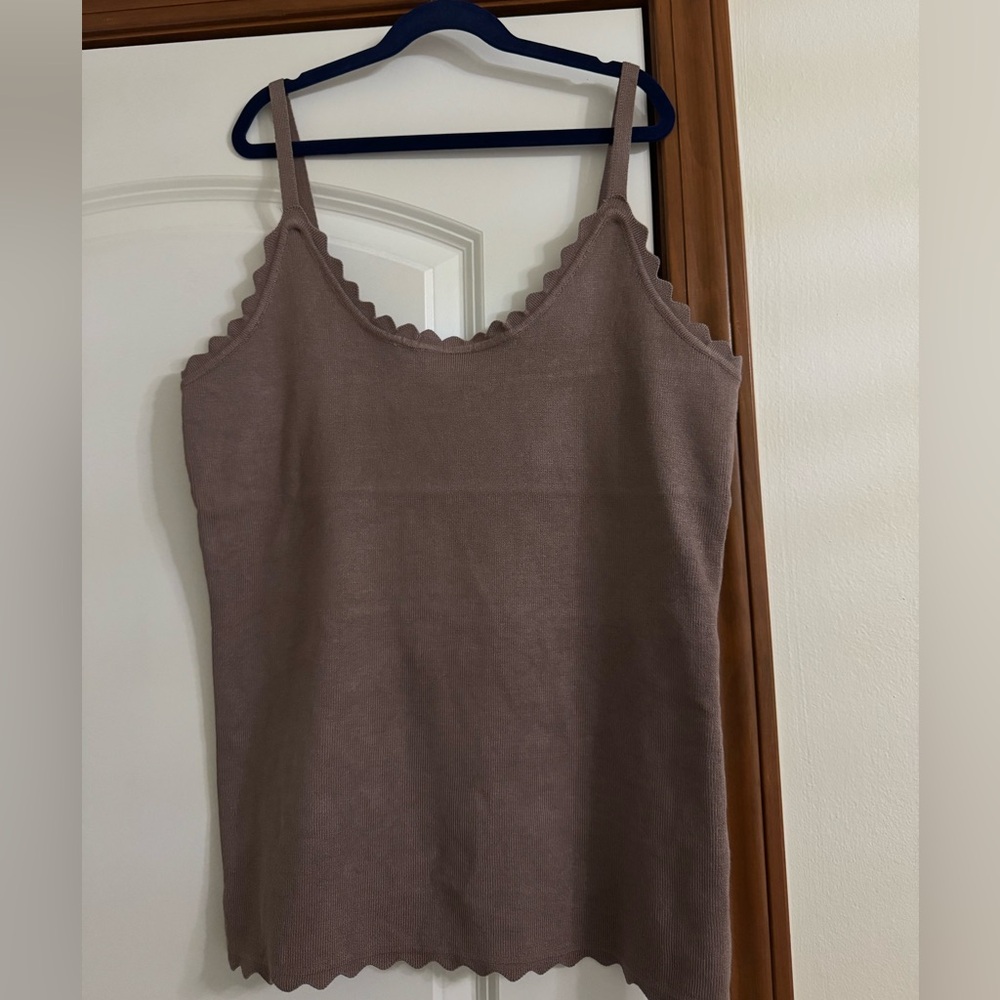 Perch by Blu Pepper- Scalloped Cami